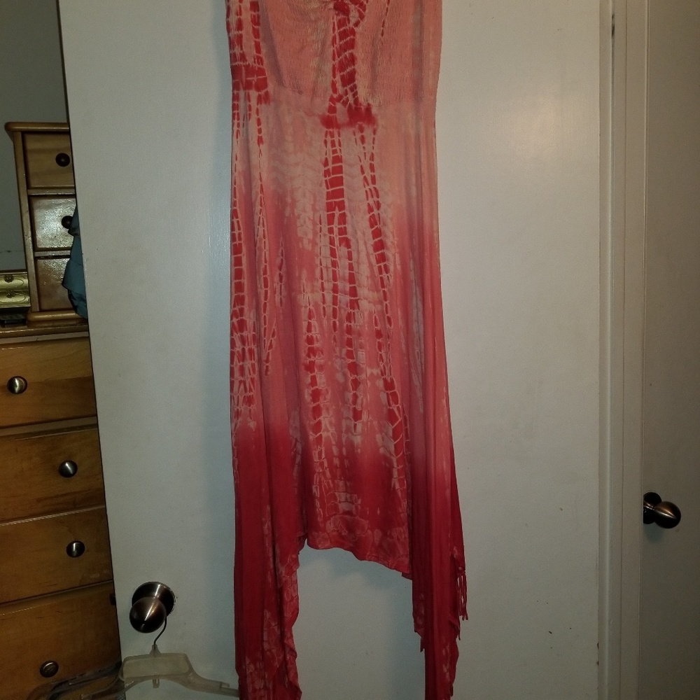 Strapless sundress